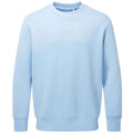 Light Blue - Front - Anthem Unisex Adult Organic Sweatshirt