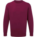 Burgundy - Front - Anthem Unisex Adult Organic Sweatshirt