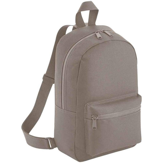 Mushroom - Front - Bagbase Essential Fashion Mini Backpack