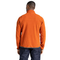 Potters Clay Marl - Back - Craghoppers Mens Knitted Half Zip Fleece