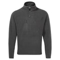 Carbon Grey Marl - Front - Craghoppers Mens Knitted Half Zip Fleece