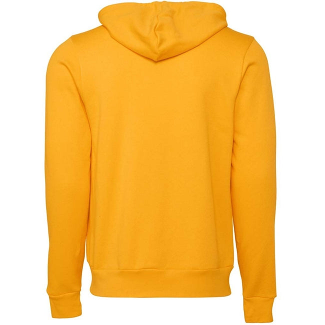 Gold - Back - Canvas Unisex Adult Hoodie