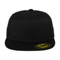 Black - Front - Flexfit Premium 210 Cap