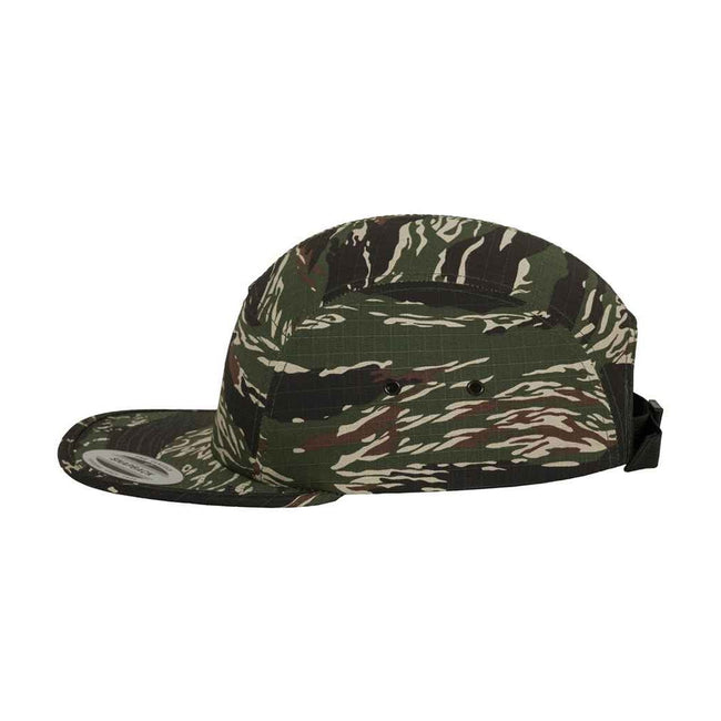 Camo Green - Side - Flexfit Jockey Cap