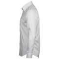 White - Lifestyle - Tee Jays Mens Luxury Stretch Long-Sleeved Shirt