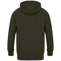 Olive Green - Back - Tombo Unisex Adult Athleisure Hoodie
