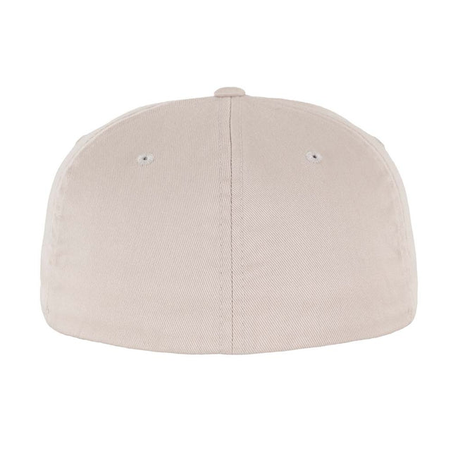 Stone-Silver - Back - Flexfit Wooly Combed Cap