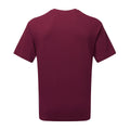 Burgundy - Back - Anthem Unisex Adult Heavyweight T-Shirt
