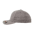Dark Heather Grey - Side - Flexfit Melange Cap