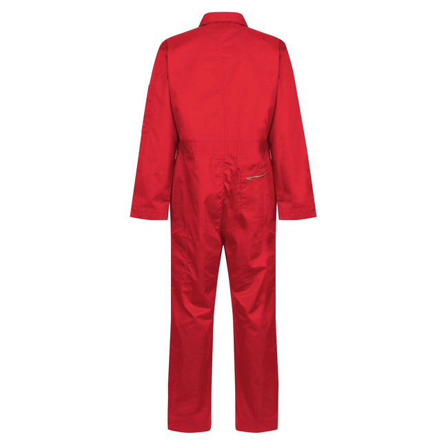 Classic Red - Back - Regatta Mens Overalls