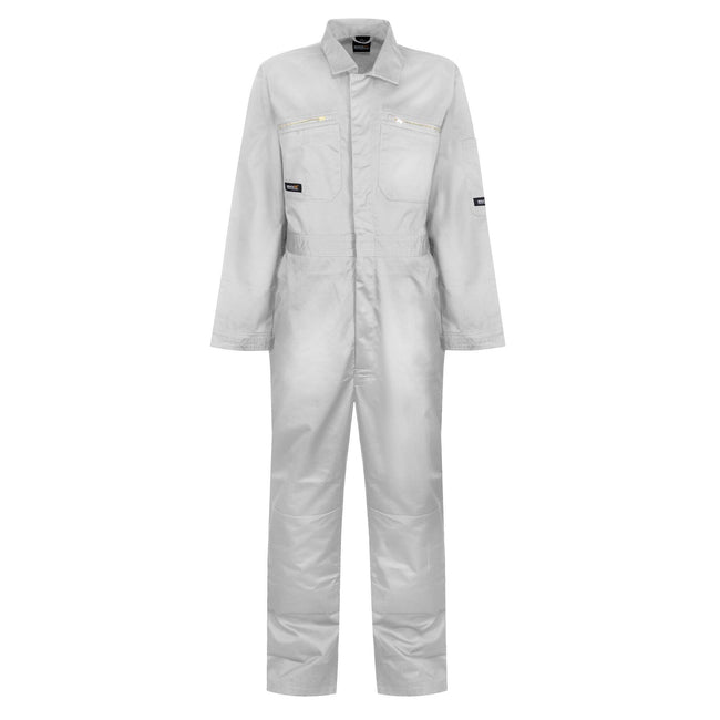 White - Front - Regatta Mens Overalls