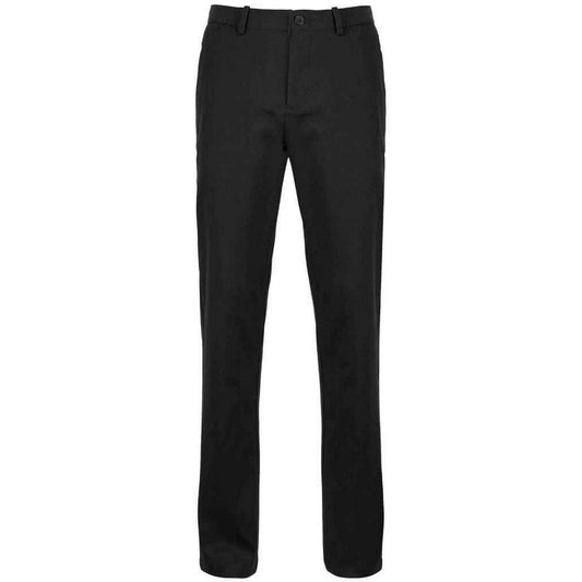 Deep Black - Front - NEOBLU Mens Gustave Chinos
