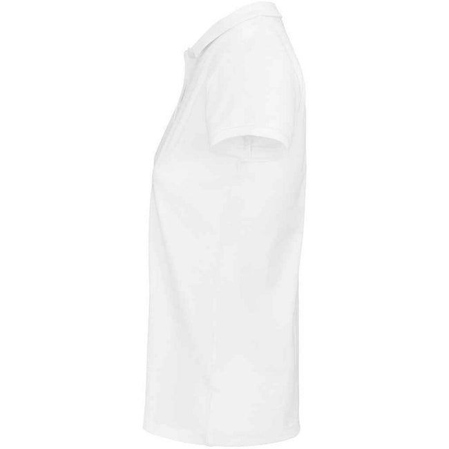 White - Back - SOLS Womens-Ladies Planet Organic Polo Shirt
