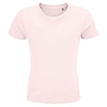 Pale Pink - Front - SOLS Childrens-Kids Crusader Organic T-Shirt