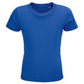 Royal Blue - Front - SOLS Childrens-Kids Crusader Organic T-Shirt