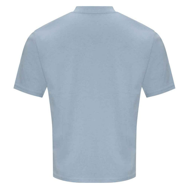 Sky Blue - Back - Awdis Unisex Adult 100 Oversized T-Shirt