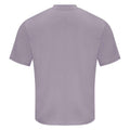 Dusty Lilac - Back - Awdis Unisex Adult 100 Oversized T-Shirt