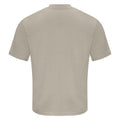 Natural Stone - Back - Awdis Unisex Adult 100 Oversized T-Shirt