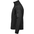 Black - Side - Tee Jays Mens Lightweight Active Soft Shell Jacket