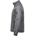 Grey Melange - Side - Tee Jays Mens Lightweight Active Soft Shell Jacket
