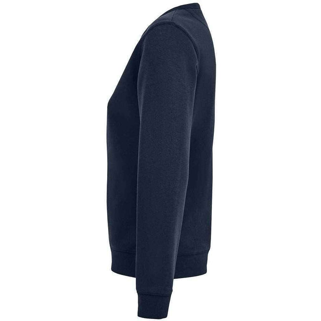 French Navy - Back - SOLS Womens-Ladies Sully Sweatshirt