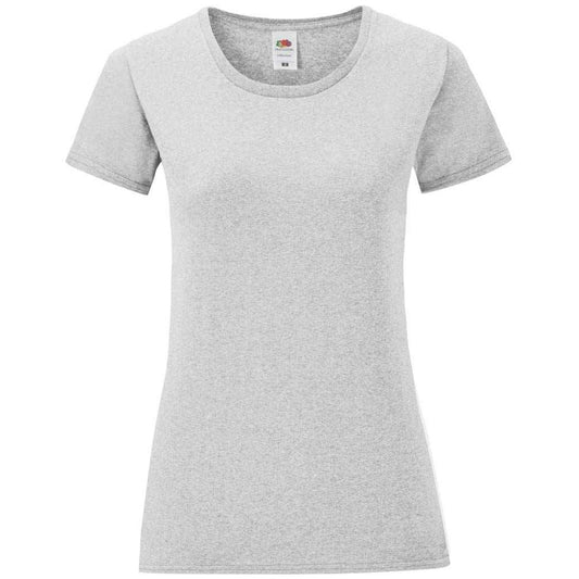 Athletic Heather - Front - Fruit of the Loom Womens-Ladies Iconic 150 T-Shirt