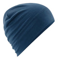 Steel Blue - Front - Beechfield Merino Wool Beanie