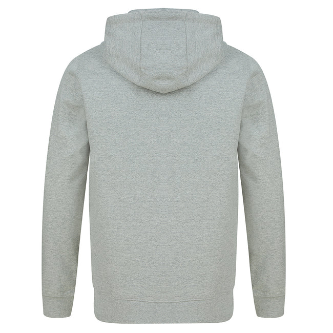 Heather Grey - Back - Henbury Unisex Adult Sustainable Hoodie