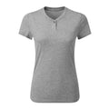 Grey - Front - Premier Womens-Ladies Comis Marl Sustainable T-Shirt