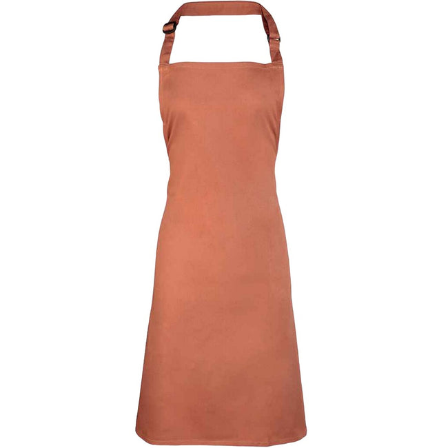 Chestnut - Front - Premier Unisex Adult Colours Full Apron