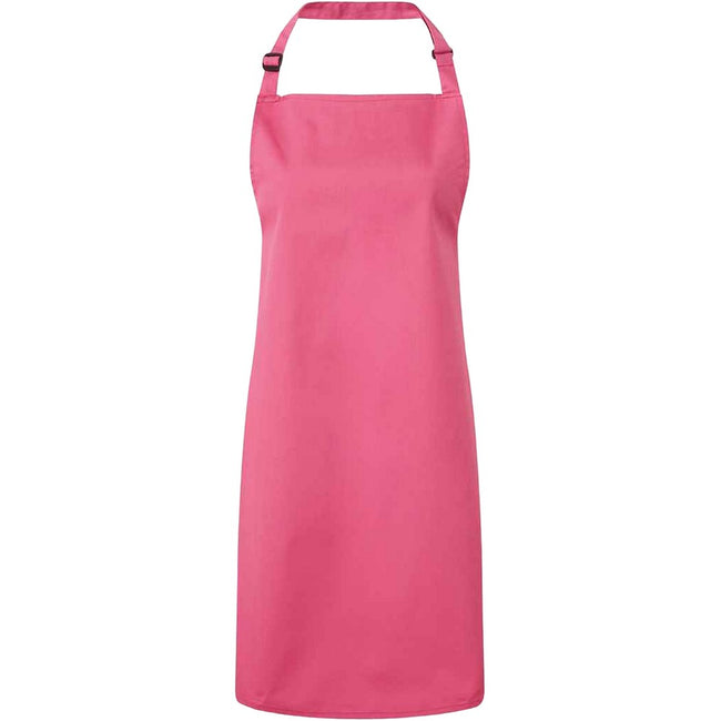 Fuchsia - Front - Premier Unisex Adult Colours Full Apron