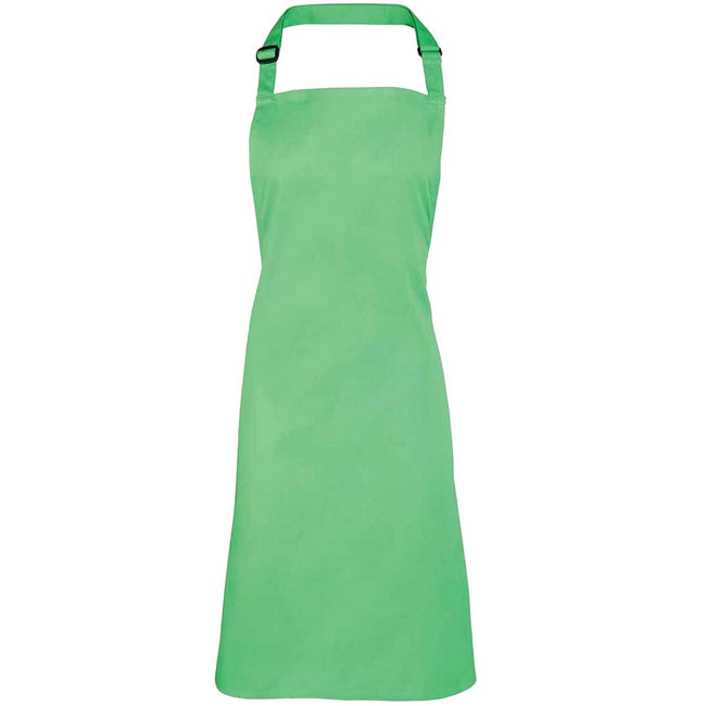 Apple Green - Front - Premier Unisex Adult Colours Full Apron