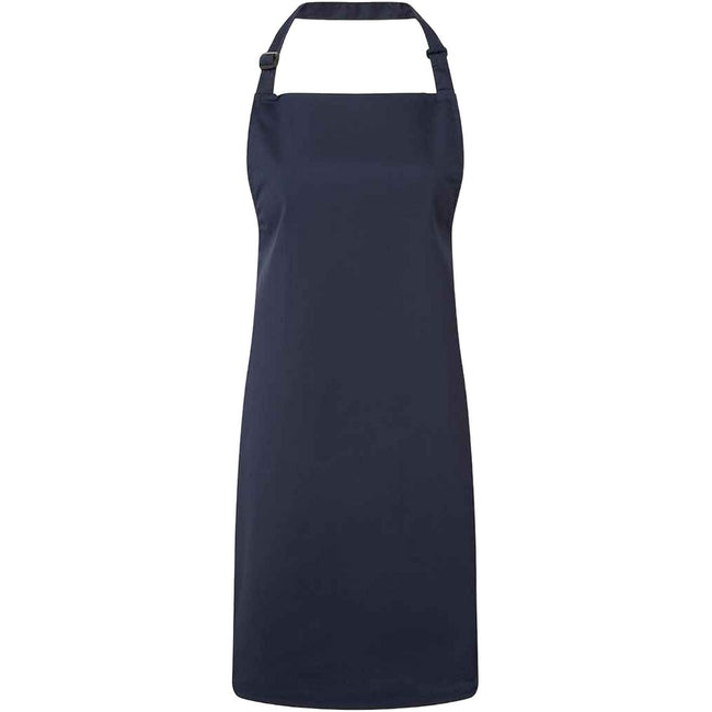 Navy - Front - Premier Unisex Adult Colours Full Apron