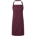 Aubergine - Front - Premier Unisex Adult Colours Full Apron