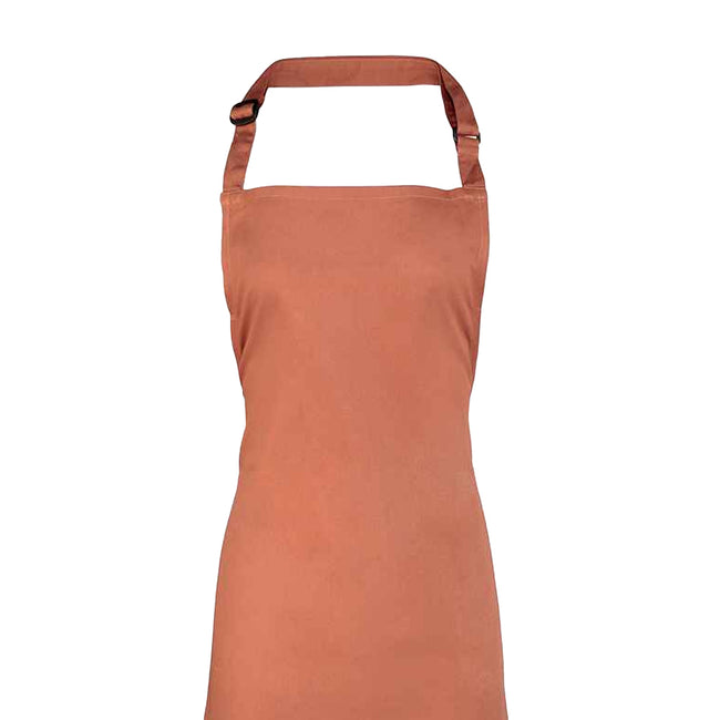 Chestnut - Back - Premier Unisex Adult Colours Full Apron