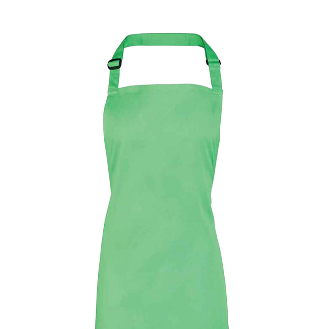Apple Green - Back - Premier Unisex Adult Colours Full Apron