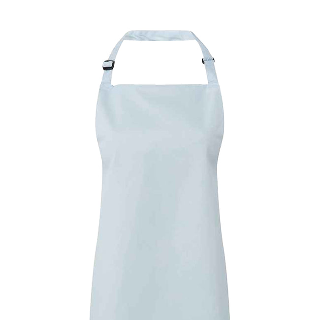 Light Blue - Back - Premier Unisex Adult Colours Full Apron