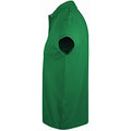 Kelly Green - Side - SOLs Mens Prime Pique Plain Short Sleeve Polo Shirt