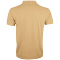 Sand - Side - SOLs Mens Prime Pique Plain Short Sleeve Polo Shirt