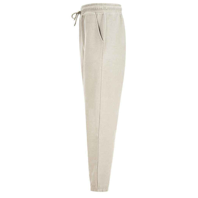 Light Stone - Back - SF Unisex Adult Sustainable Cuffed Jogging Bottoms