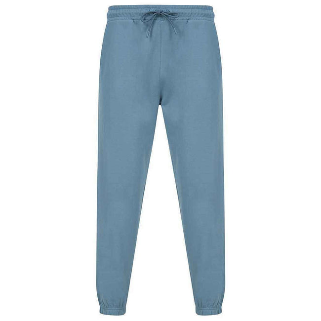 Stone Blue - Front - SF Unisex Adult Sustainable Cuffed Jogging Bottoms