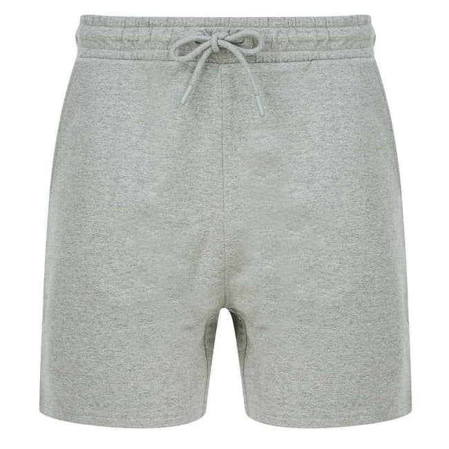 Heather Grey - Front - SF Unisex Adult Sustainable Sweat Shorts