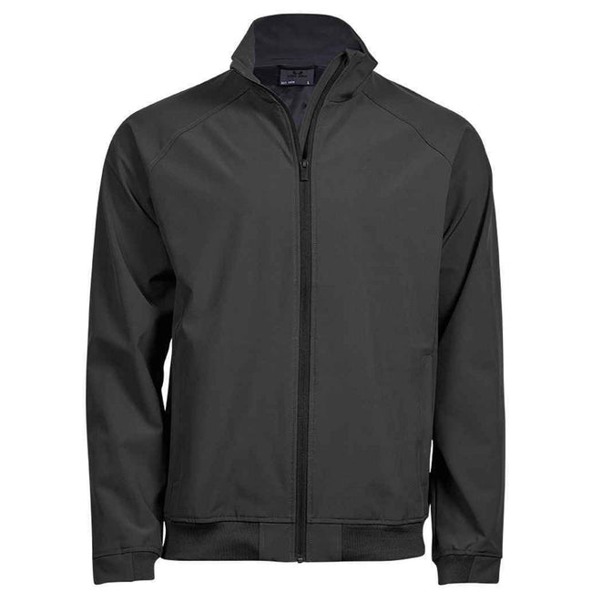Dark Grey - Front - Tee Jays Unisex Adult Club Jacket