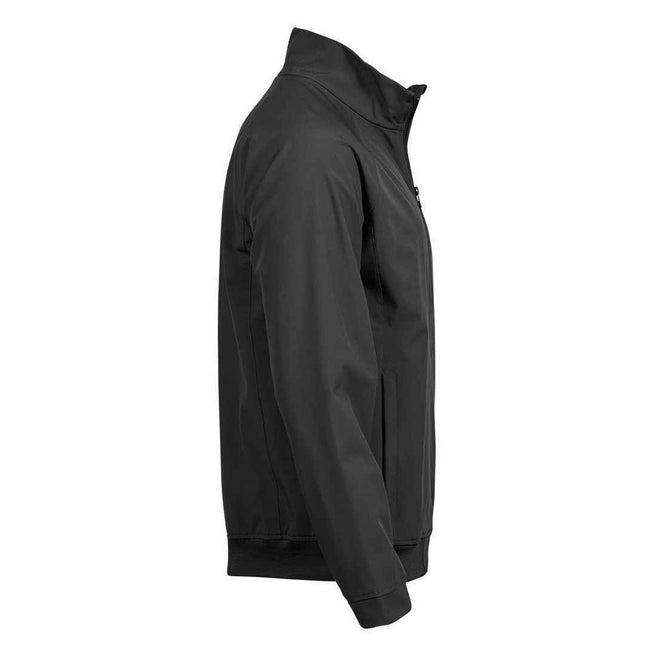 Dark Grey - Side - Tee Jays Unisex Adult Club Jacket