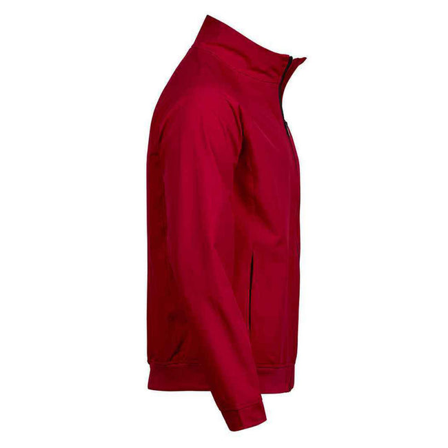 Red - Side - Tee Jays Unisex Adult Club Jacket