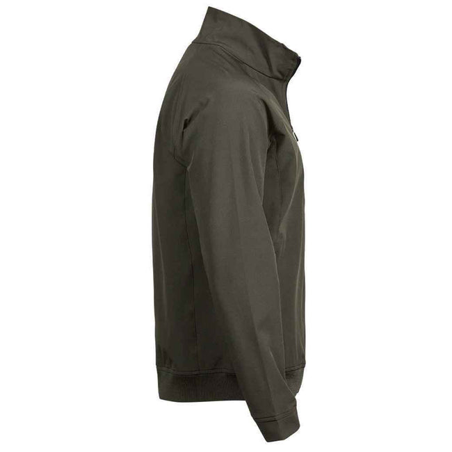 Deep Green - Side - Tee Jays Unisex Adult Club Jacket