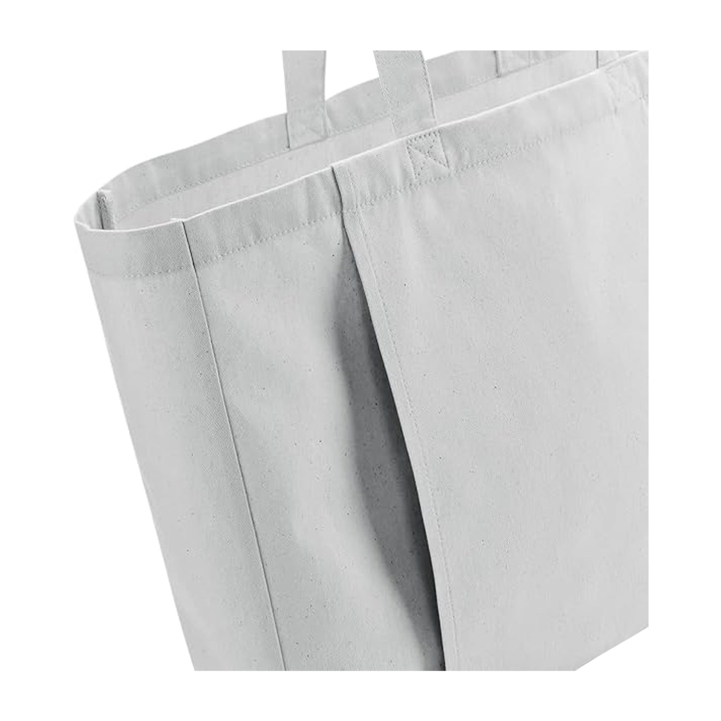 Light Grey - Back - Westford Mill EarthAware Organic Yoga Tote Bag