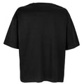Deep Black - Back - SOLS Womens-Ladies Boxy Organic Oversized T-Shirt