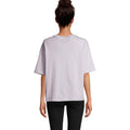 Lilac - Lifestyle - SOLS Womens-Ladies Boxy Organic Oversized T-Shirt