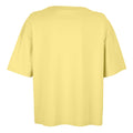 Light Yellow - Back - SOLS Womens-Ladies Boxy Organic Oversized T-Shirt